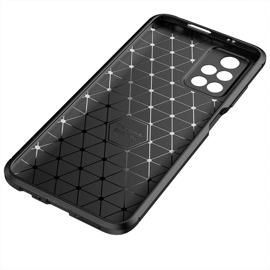 Xiaomi Redmi Note 11T 5G Kılıf Zore Negro Silikon Kapak Siyah