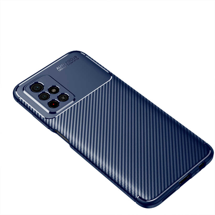 Xiaomi Redmi Note 11T 5G Kılıf Zore Negro Silikon Kapak Lacivert
