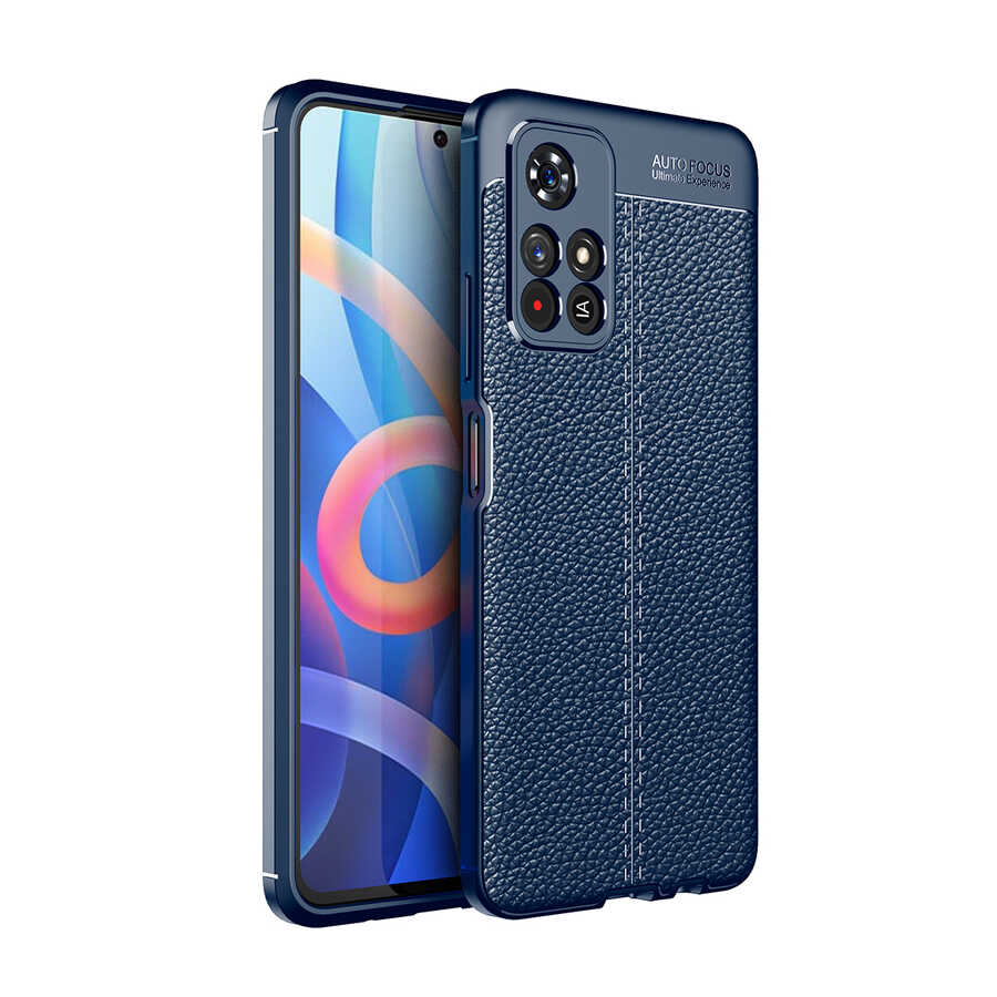 Xiaomi Redmi Note 11T 5G Kılıf Zore Niss Silikon Kapak Lacivert