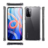 Xiaomi Redmi Note 11T 5G Kılıf Zore Nitro Anti Shock Silikon Renksiz