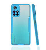 Xiaomi Redmi Note 11T 5G Kılıf Zore Parfe Kapak Mavi