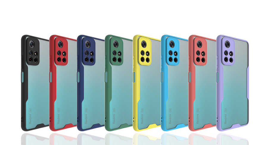 Xiaomi Redmi Note 11T 5G Kılıf Zore Parfe Kapak Pembe