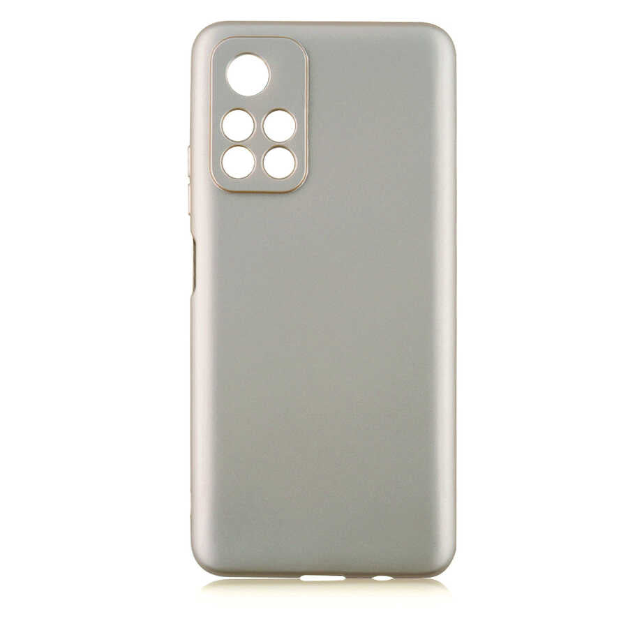 Xiaomi Redmi Note 11T 5G Kılıf Zore Premier Silikon Kapak Gold