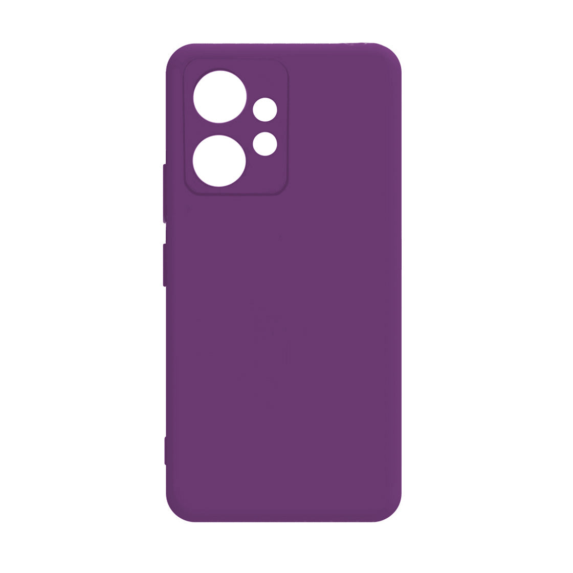 Xiaomi Redmi Note 12 4G Kılıf Zore Biye Silikon Mor