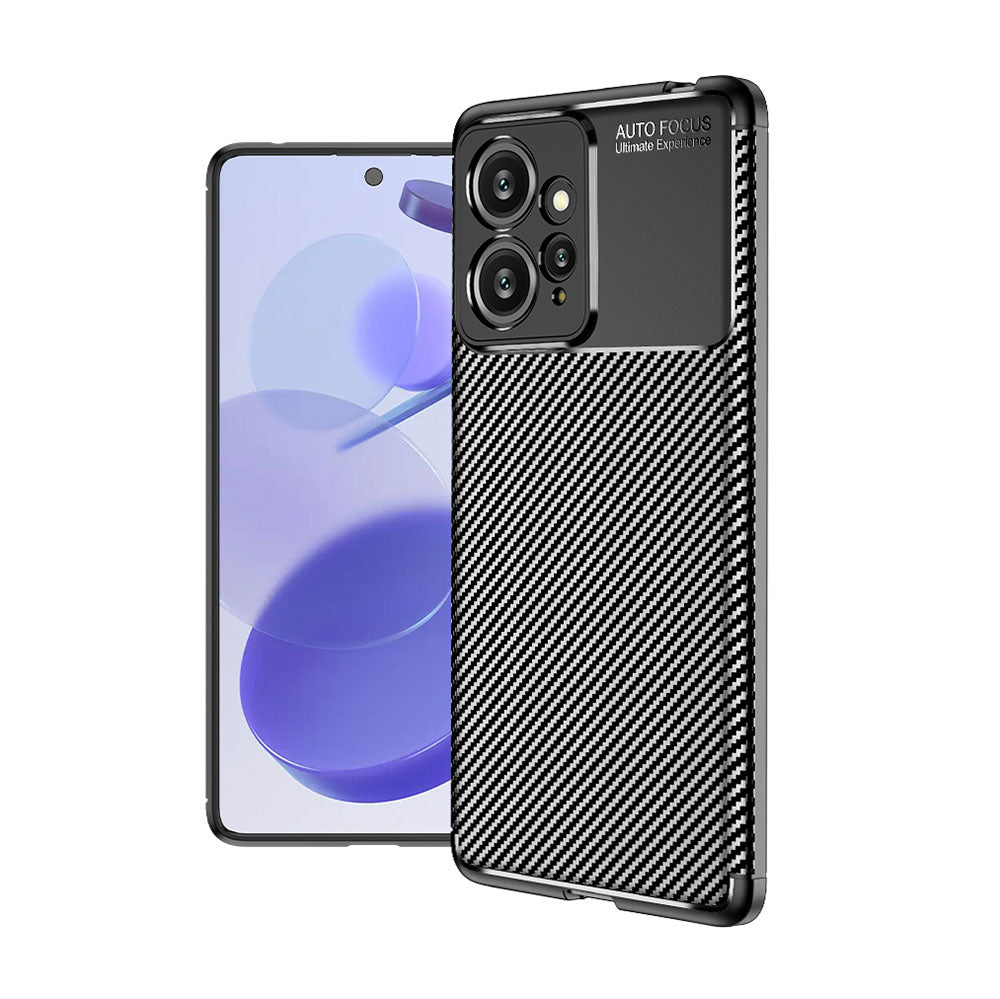 Xiaomi Redmi Note 12 4G Kılıf Zore Negro Silikon Kapak Siyah