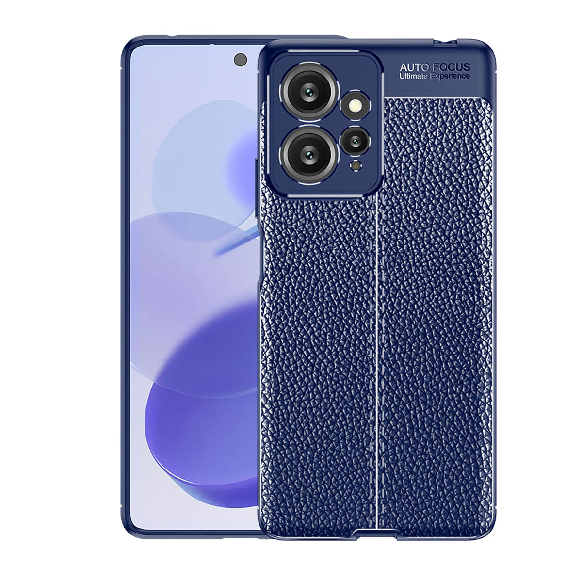 Xiaomi Redmi Note 12 4G Kılıf Zore Niss Silikon Kapak Lacivert
