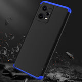 Xiaomi Redmi Note 12 5G Kılıf Zore Ays Kapak Siyah-Kırmızı