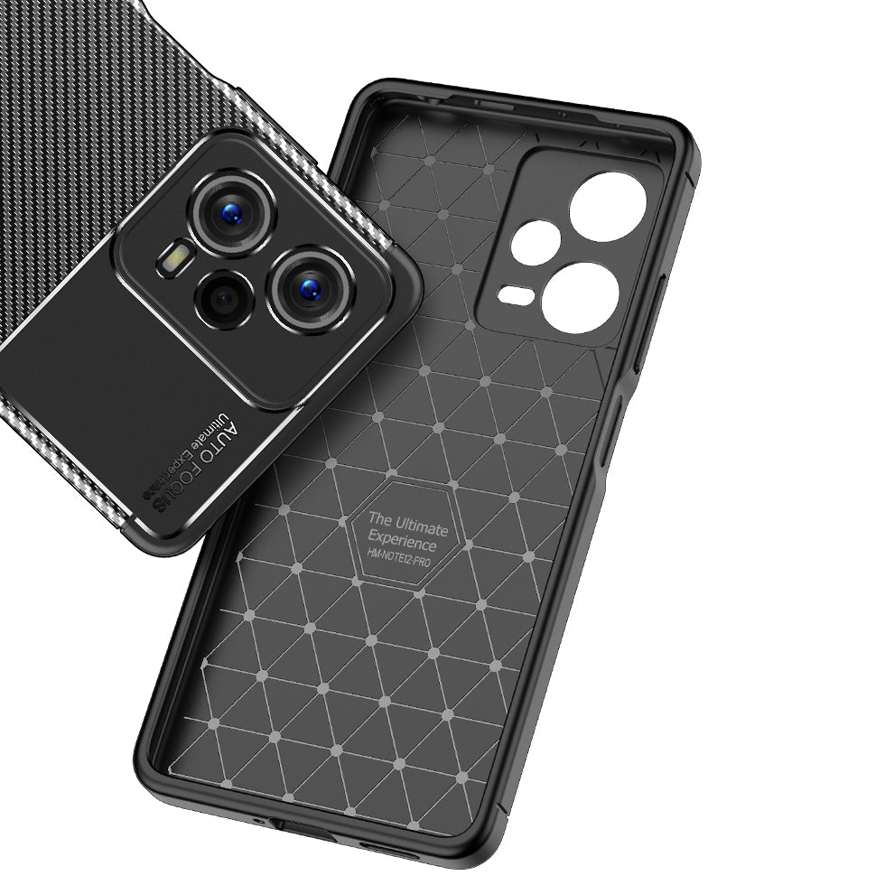 Xiaomi Redmi Note 12 5G Kılıf Zore Negro Silikon Kapak Siyah
