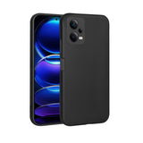 Xiaomi Redmi Note 12 5G Kılıf Zore Premier Silikon Kapak Siyah