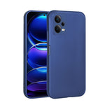 Xiaomi Redmi Note 12 5G Kılıf Zore Premier Silikon Kapak Saks Mavi