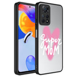 Xiaomi Redmi Note 12 Pro 4G Kılıf Aynalı Desenli Kamera Korumalı Parlak Zore Mirror Kapak Seyahat