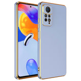 Xiaomi Redmi Note 12 Pro 4G Kılıf Zore Bark Kapak Mavi Açık