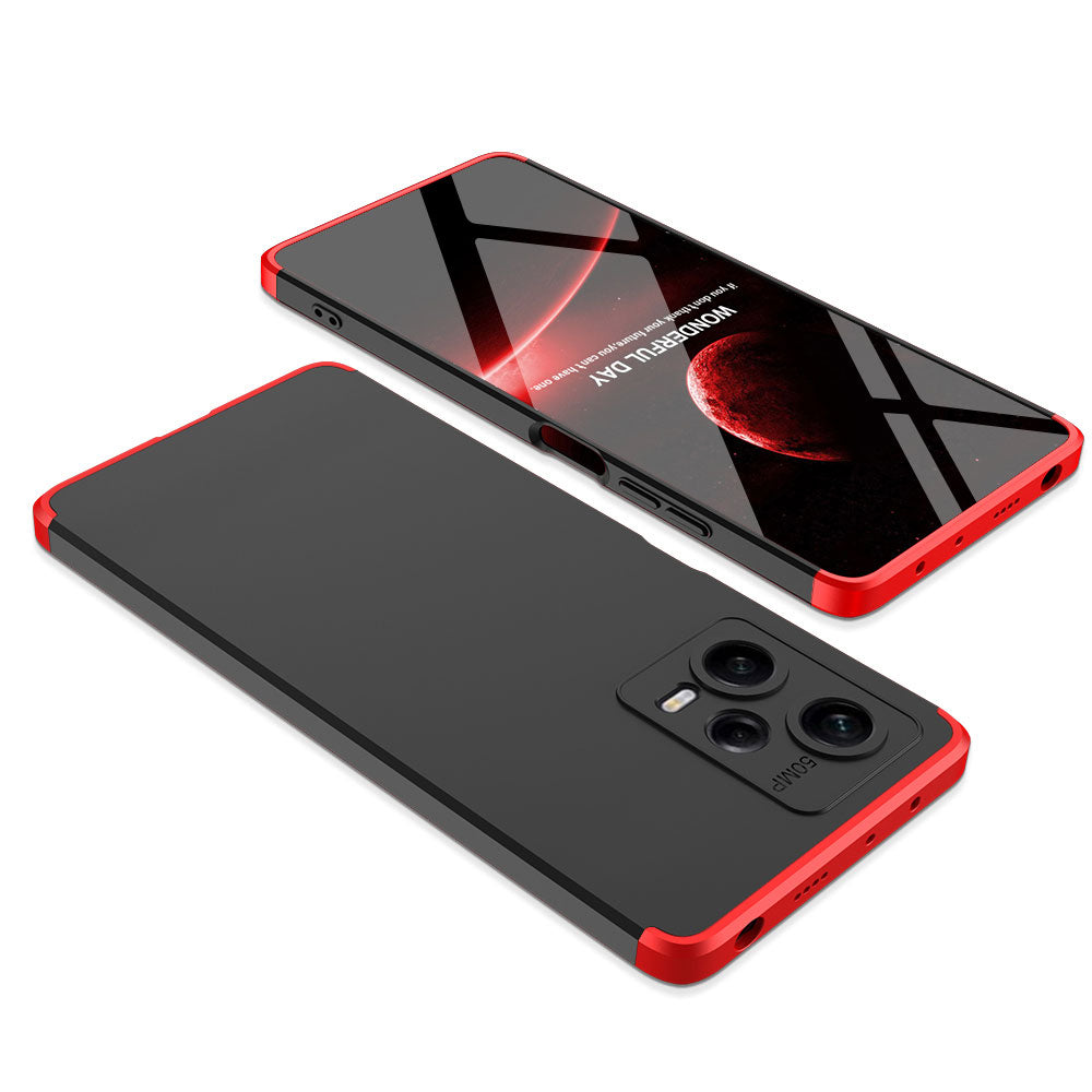 Xiaomi Redmi Note 12 Pro 5G Kılıf Zore Ays Kapak Siyah-Mavi