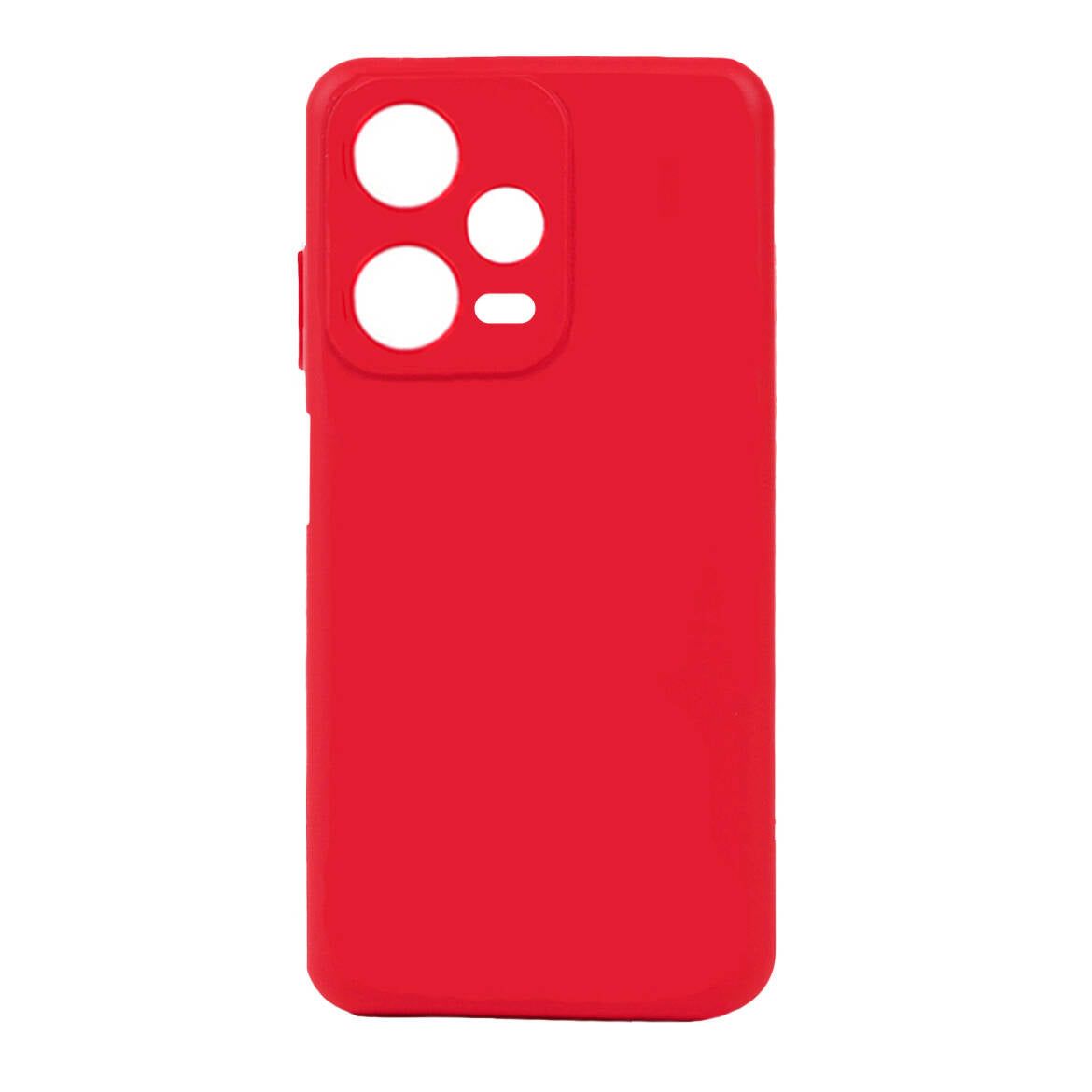 Xiaomi Redmi Note 12 Pro 5G Kılıf Zore Biye Silikon Kırmızı
