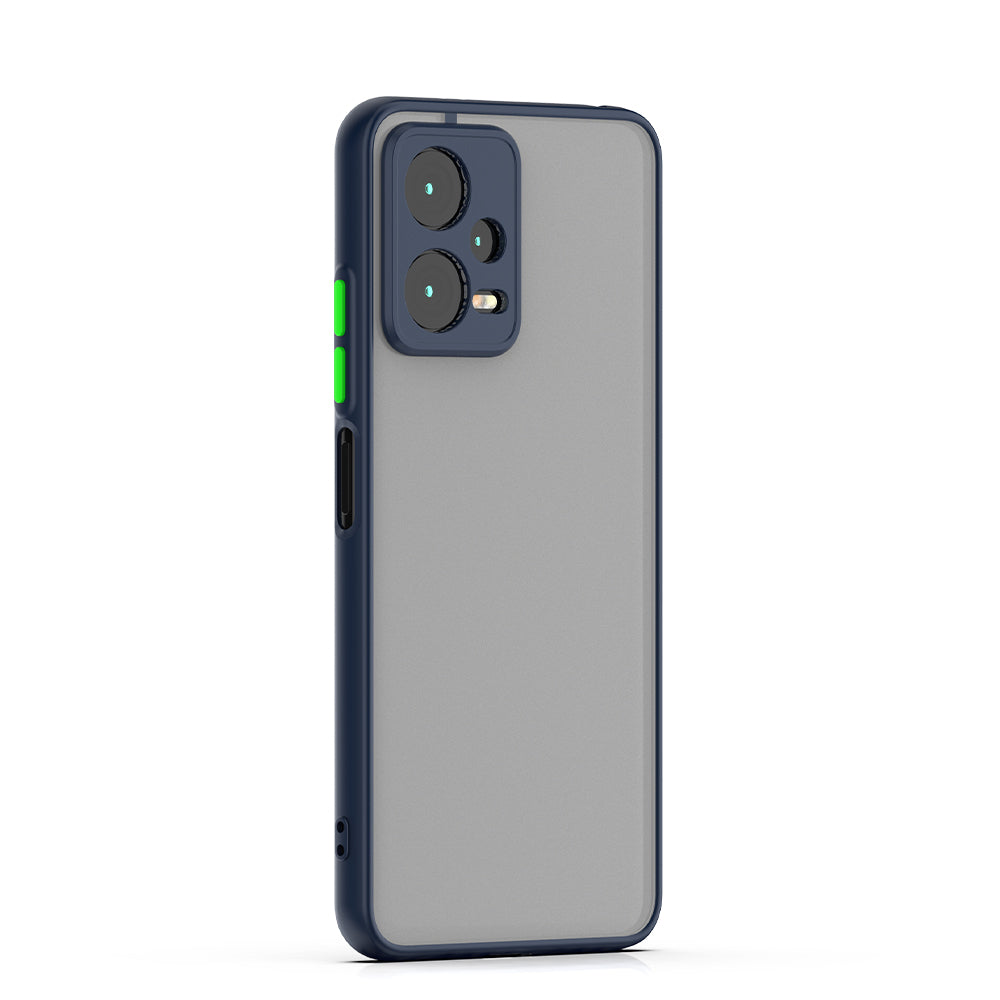Xiaomi Redmi Note 12 Pro 5G Kılıf Zore Hux Kapak Lacivert