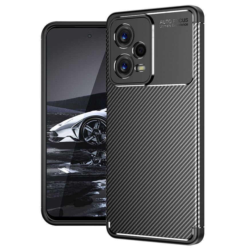 Xiaomi Redmi Note 12 Pro 5G Kılıf Zore Negro Silikon Kapak Siyah