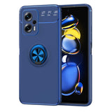 Xiaomi Redmi Note 12 Pro 5G Kılıf Zore Ravel Silikon Kapak Mavi