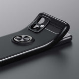 Xiaomi Redmi Note 12 Pro 5G Kılıf Zore Ravel Silikon Kapak Siyah-Mavi