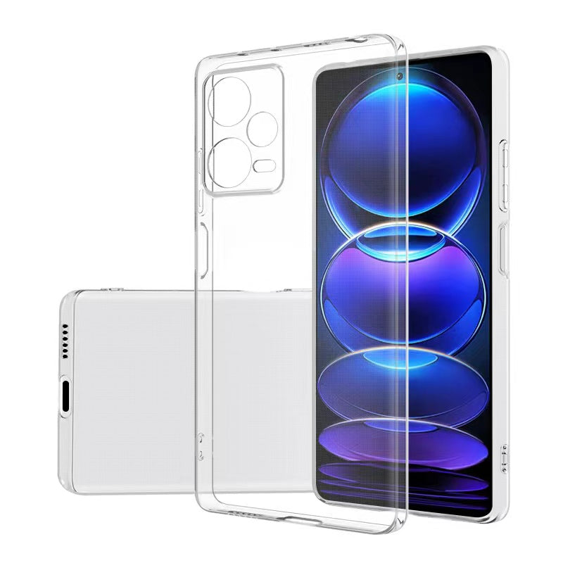 Xiaomi Redmi Note 12 Pro 5G Kılıf Zore Süper Silikon Kapak Renksiz