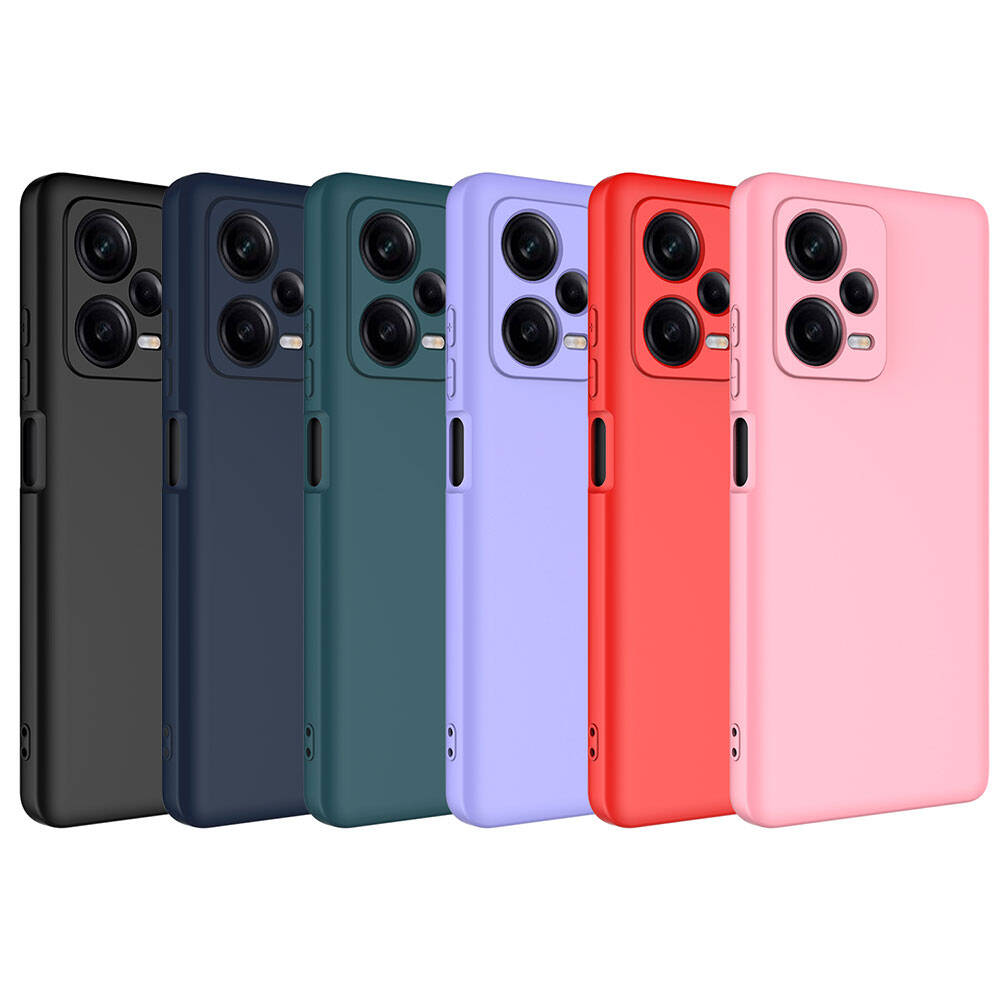 Xiaomi Redmi Note 12 Pro Plus 5G Kılıf Zore Mara Lansman Kapak Kırmızı