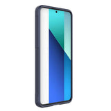 Xiaomi Redmi Note 13 4G Kılıf Esnek TPU Oyuklu Arka Yüzey Tasarımlı Zore Etnik Silikon Kapak Lacivert
