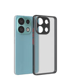 Xiaomi Redmi Note 13 4G Kılıf Zore Hux Kapak Lacivert