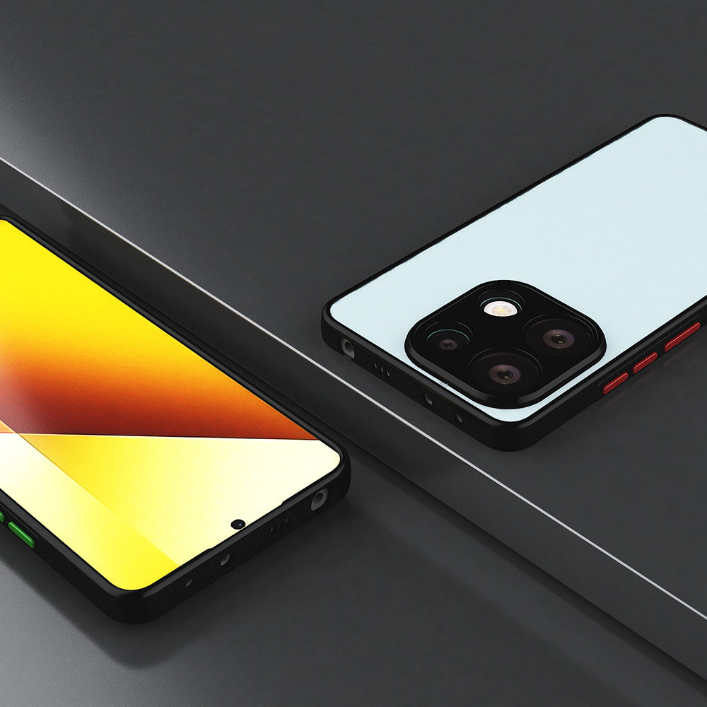 Xiaomi Redmi Note 13 4G Kılıf Zore Hux Kapak Lacivert