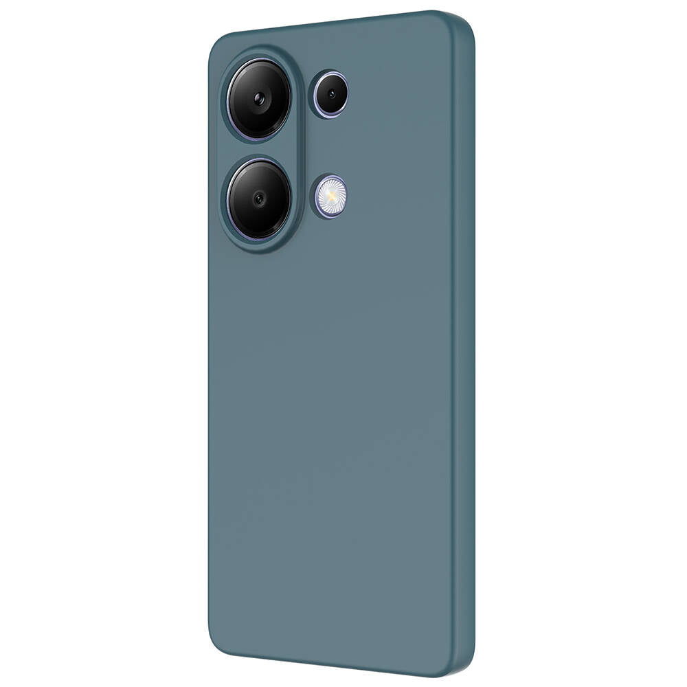 Xiaomi Redmi Note 13 4G Kılıf Zore Mara Lansman Kapak Koyu Yeşil