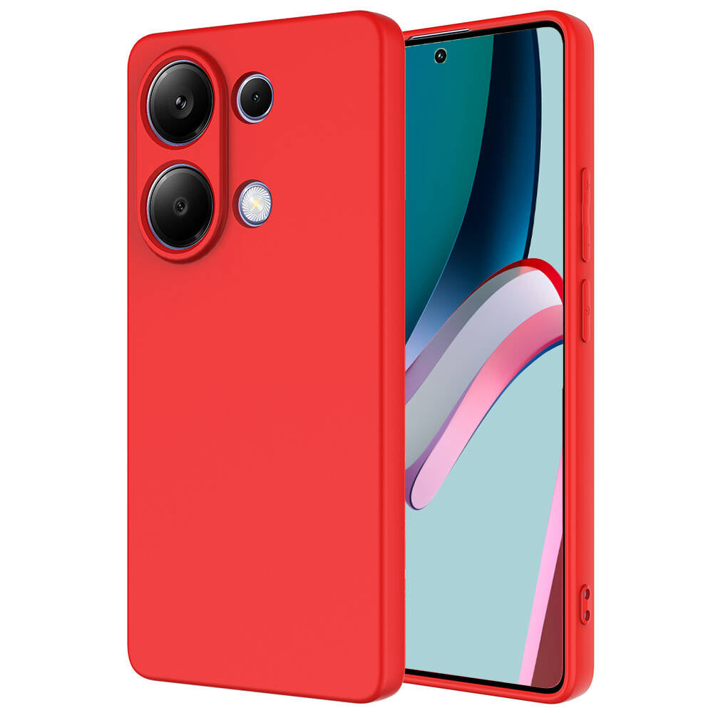 Xiaomi Redmi Note 13 4G Kılıf Zore Mara Lansman Kapak Koyu Mor