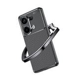 Xiaomi Redmi Note 13 4G Kılıf Zore Negro Silikon Kapak Siyah