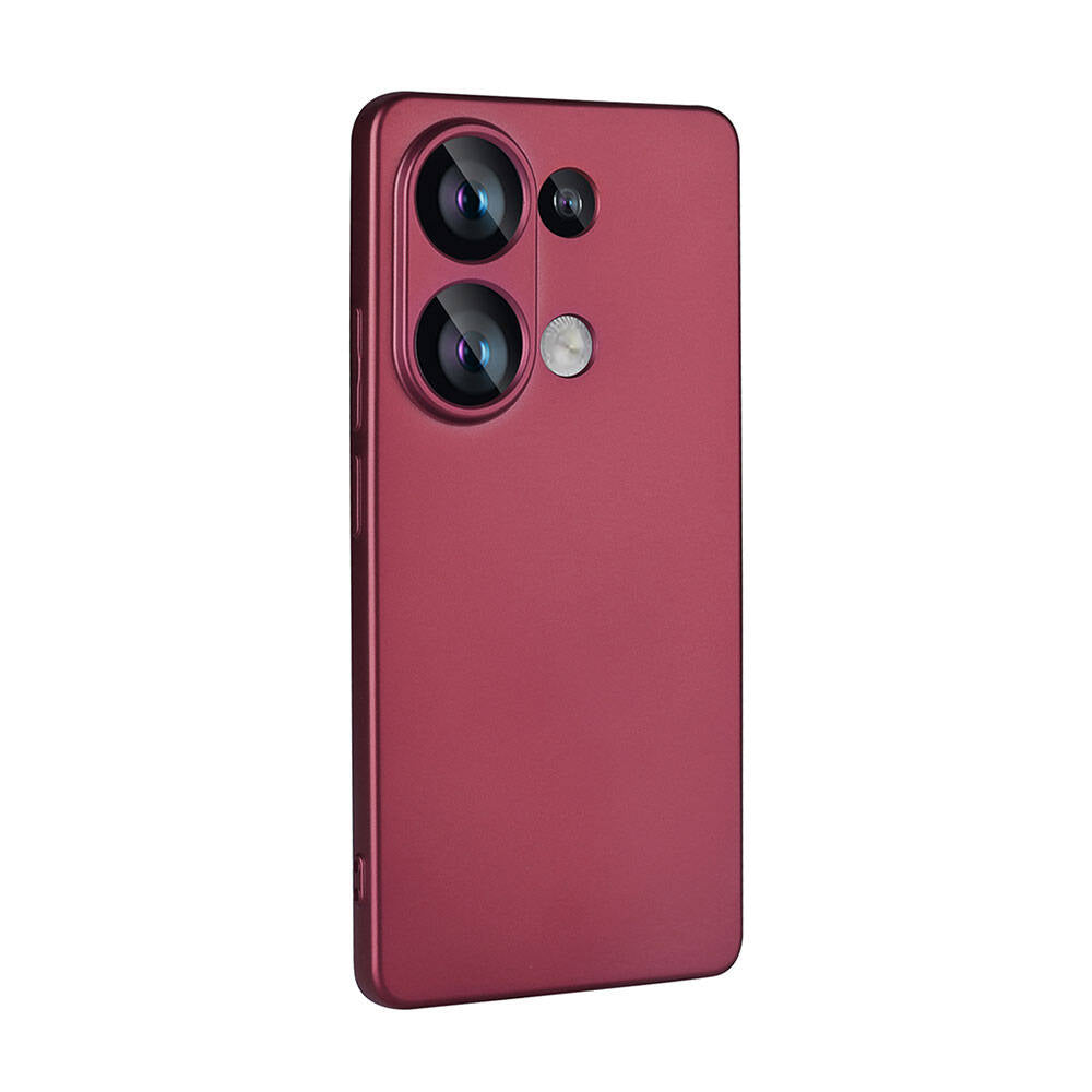 Xiaomi Redmi Note 13 4G Kılıf Zore Premier Silikon Kapak Mürdüm