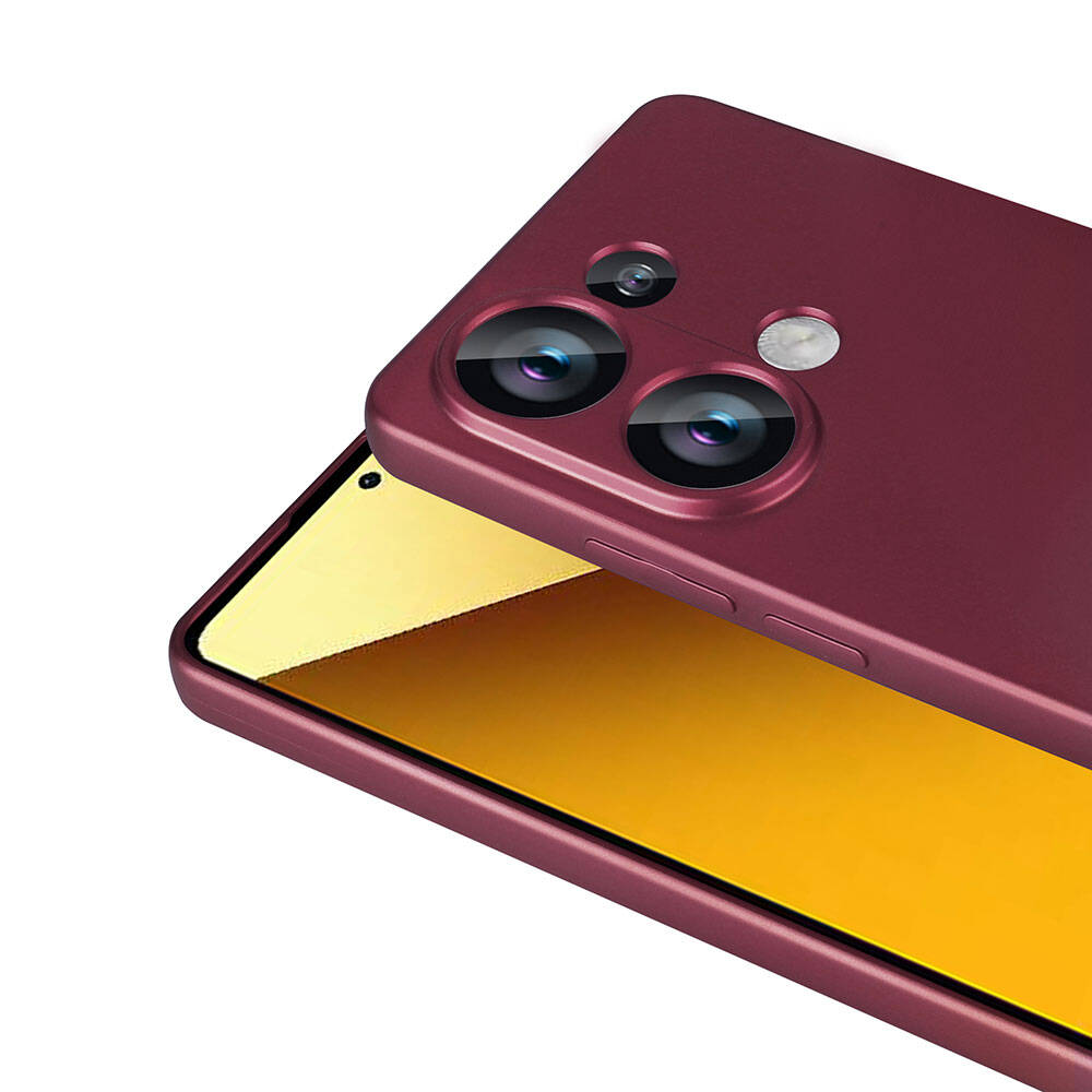Xiaomi Redmi Note 13 4G Kılıf Zore Premier Silikon Kapak Siyah