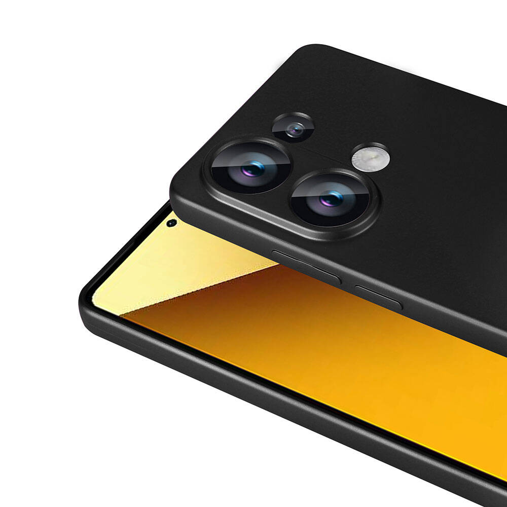 Xiaomi Redmi Note 13 4G Kılıf Zore Premier Silikon Kapak Gold
