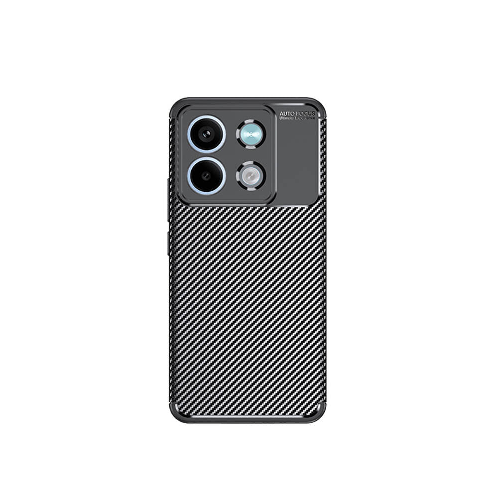 Xiaomi Redmi Note 13 5G Kılıf Zore Negro Silikon Kapak Siyah
