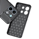 Xiaomi Redmi Note 13 5G Kılıf Zore Negro Silikon Kapak Siyah