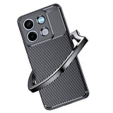 Xiaomi Redmi Note 13 5G Kılıf Zore Negro Silikon Kapak Siyah