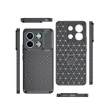 Xiaomi Redmi Note 13 5G Kılıf Zore Negro Silikon Kapak Siyah