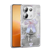 Xiaomi Redmi Note 13 Pro 4G Kılıf Desenli Zore Mep Kapak İncili Fiyonk