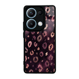 Xiaomi Redmi Note 13 Pro 4G Kılıf Kamera Korumalı Desenli Zore Lusi Kapak Pembe Leopar
