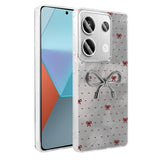 Xiaomi Redmi Note 13 Pro 4G Kılıf Kamera Korumalı Figürlü Zore Ponti Silikon Kapak Açık Mavi