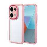 Xiaomi Redmi Note 13 Pro 4G Kılıf Kamera Korumalı Renkli Kenar ve Çerçeve Tasarımlı Zore Vitamin Kapak Siyah