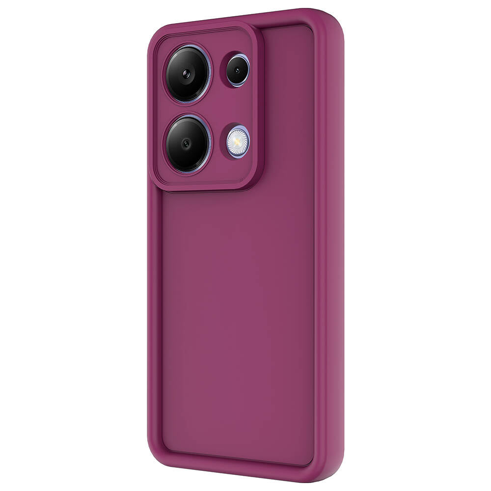 Xiaomi Redmi Note 13 Pro 4G Kılıf Kamera Korumalı Zore Ananas Kapak Siyah