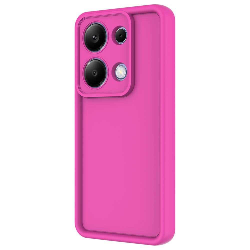 Xiaomi Redmi Note 13 Pro 4G Kılıf Kamera Korumalı Zore Ananas Kapak Kahverengi