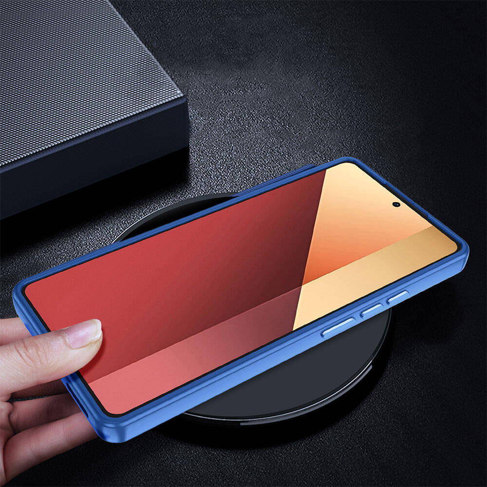 Xiaomi Redmi Note 13 Pro 4G Kılıf Zore Flora Kapak Lila