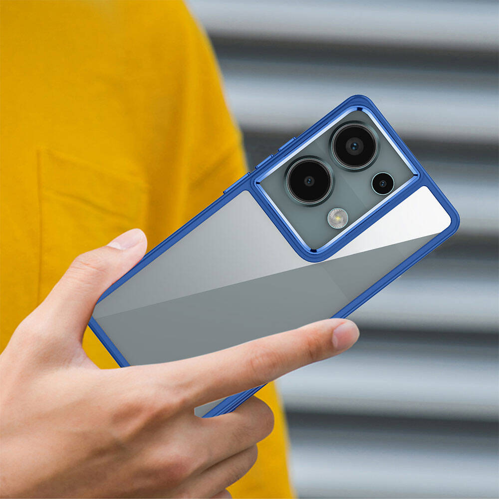Xiaomi Redmi Note 13 Pro 4G Kılıf Zore Flora Kapak Siyah