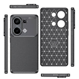 Xiaomi Redmi Note 13 Pro 4G Kılıf Zore Negro Silikon Kapak Siyah