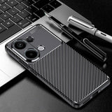 Xiaomi Redmi Note 13 Pro 4G Kılıf Zore Negro Silikon Kapak Siyah