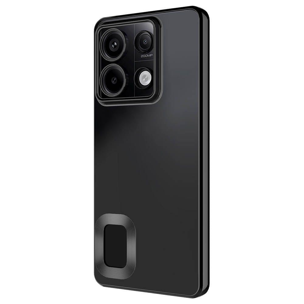 Xiaomi Redmi Note 13 Pro 5G Kılıf Kamera Korumalı Logo Gösteren Zore Omega Kapak Gold