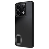 Xiaomi Redmi Note 13 Pro 5G Kılıf Kamera Korumalı Logo Gösteren Zore Omega Kapak Rose Gold