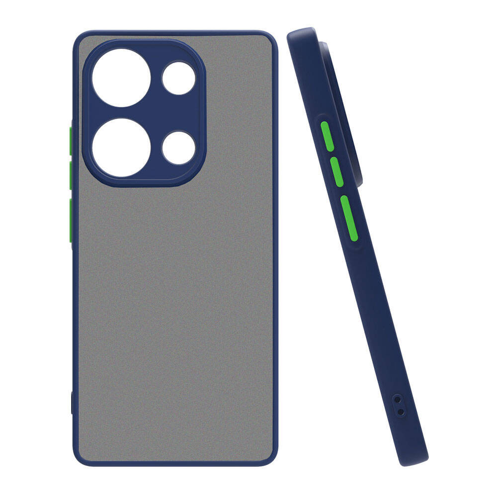 Xiaomi Redmi Note 13 Pro 5G Kılıf Zore Hux Kapak Siyah